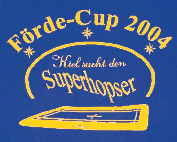 T-Shirt-Foto Förde-CUP 2004